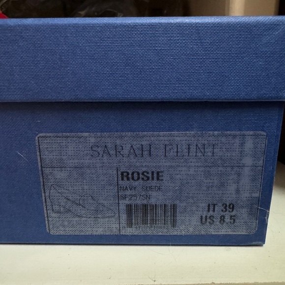 Sarah Flint | Rosie | Navy Suede | Size Women’s 39 / 8.5 US - Picture 12 of 12
